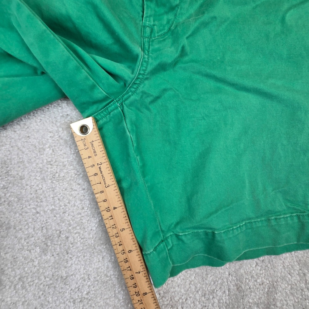 Polo Ralph Lauren Mens Green Stretch Chino Shorts Size 38‎ Classic Fit Cotton - Picture 8 of 10